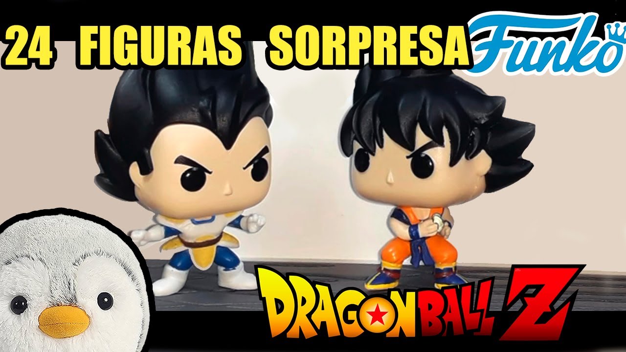 12 Figuras Sorpresa funko POP UNBOXING DRAGON BALL Z Goku Vegeta || PARTE 1 || Pachi y sus amigos