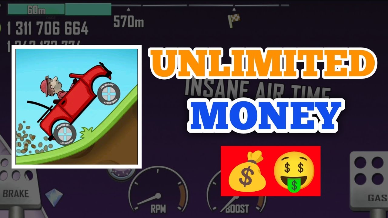 I Got $9999999 in Hill Climb Racing 💰 Insane Gameplay