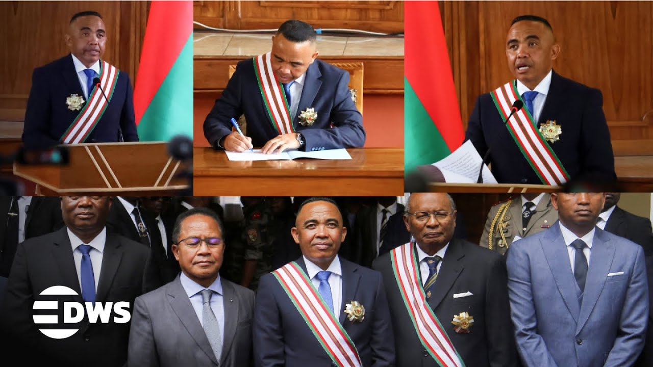FULL CEREMONY: Col. Michael Randrianirina Sworn In as Madagascar’s New President After Coup | AQ1E