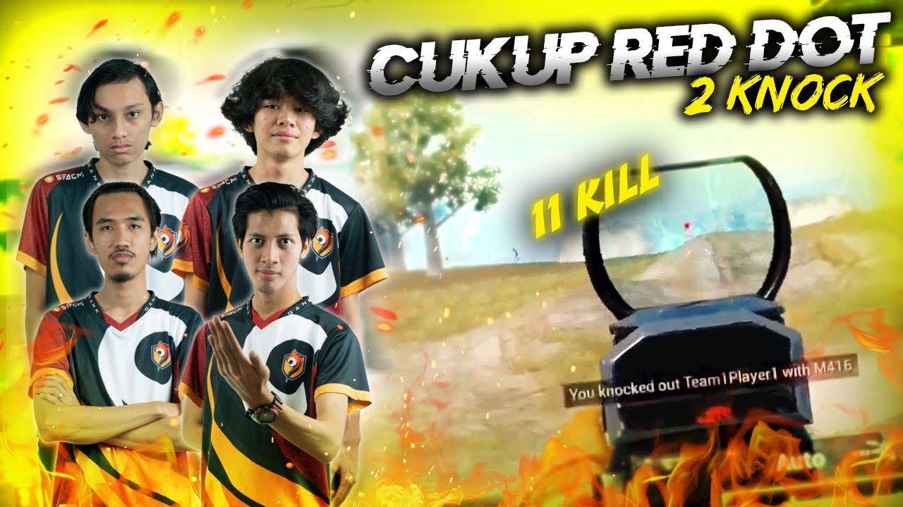 RED DOT DRAXX MENGGILA, MOBIL TERBANG !!! DRAXX PUBG MOBILE