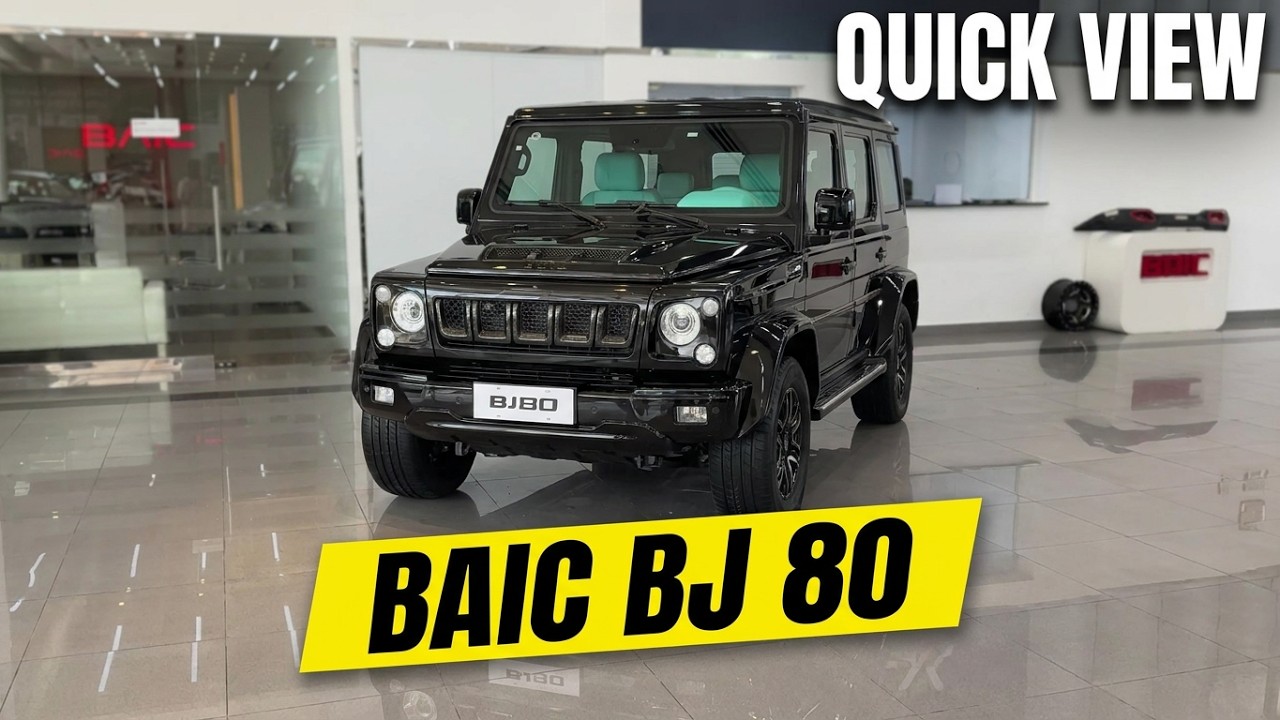 BAIC BJ 80 - QUICK VIEW OF INTERIOR AND EXTERIOR