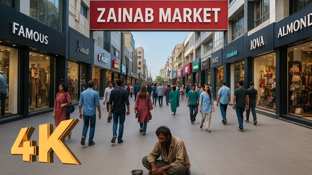 Zainab Market Karachi🇵🇰 | 4K walk | Saddar Market