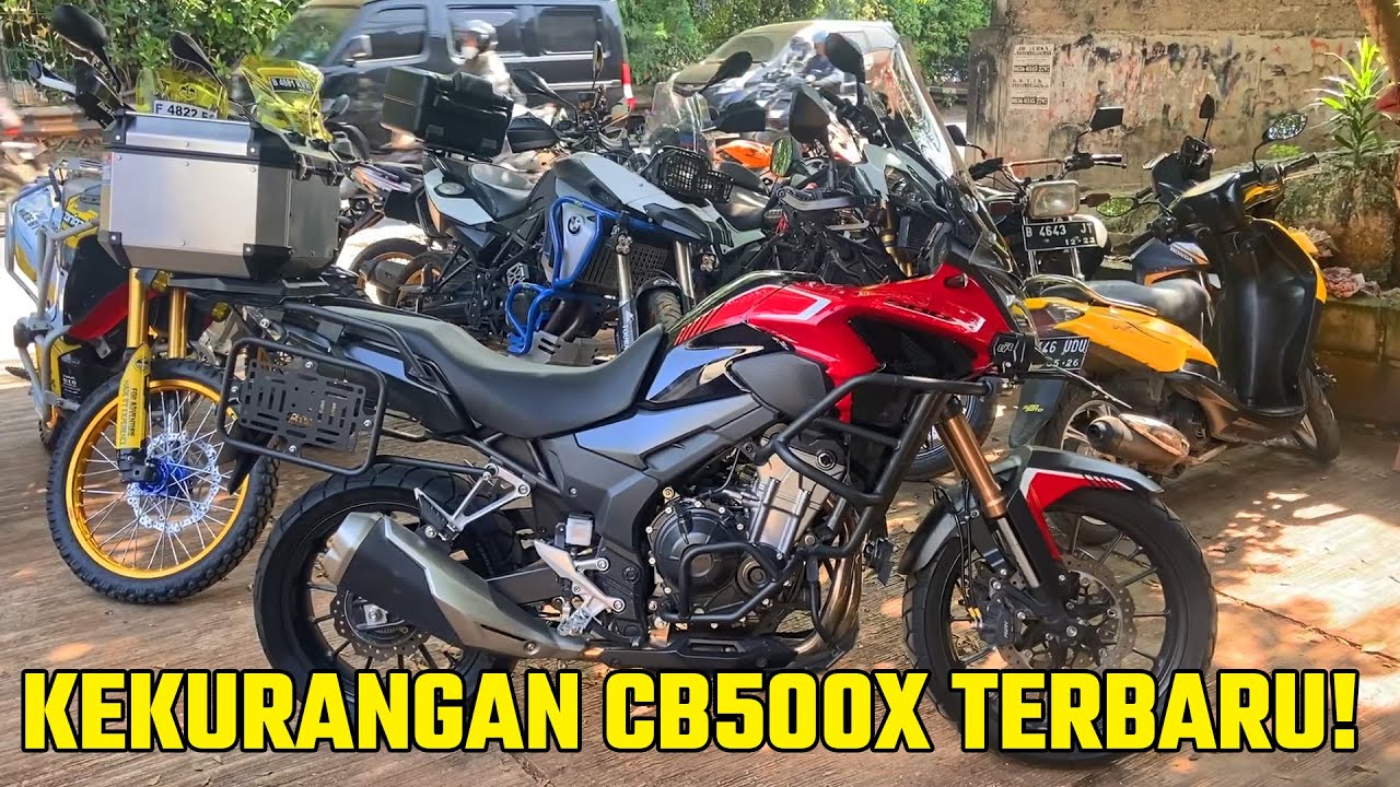 KUPAS KEKURANGAN CB500X TERBARU | PENGGUNA CB500X 2022 WAJIB PERHATIKAN INI!!! #review