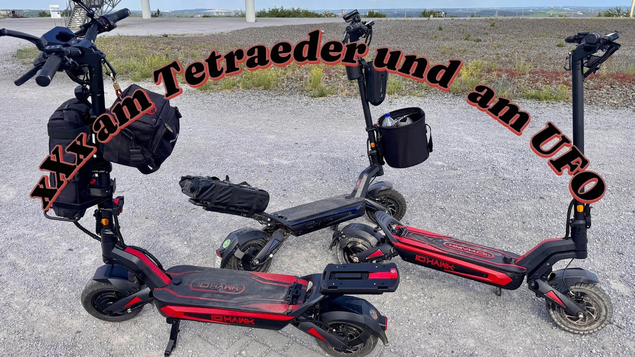 xXx am Tetraeder und am UFO
