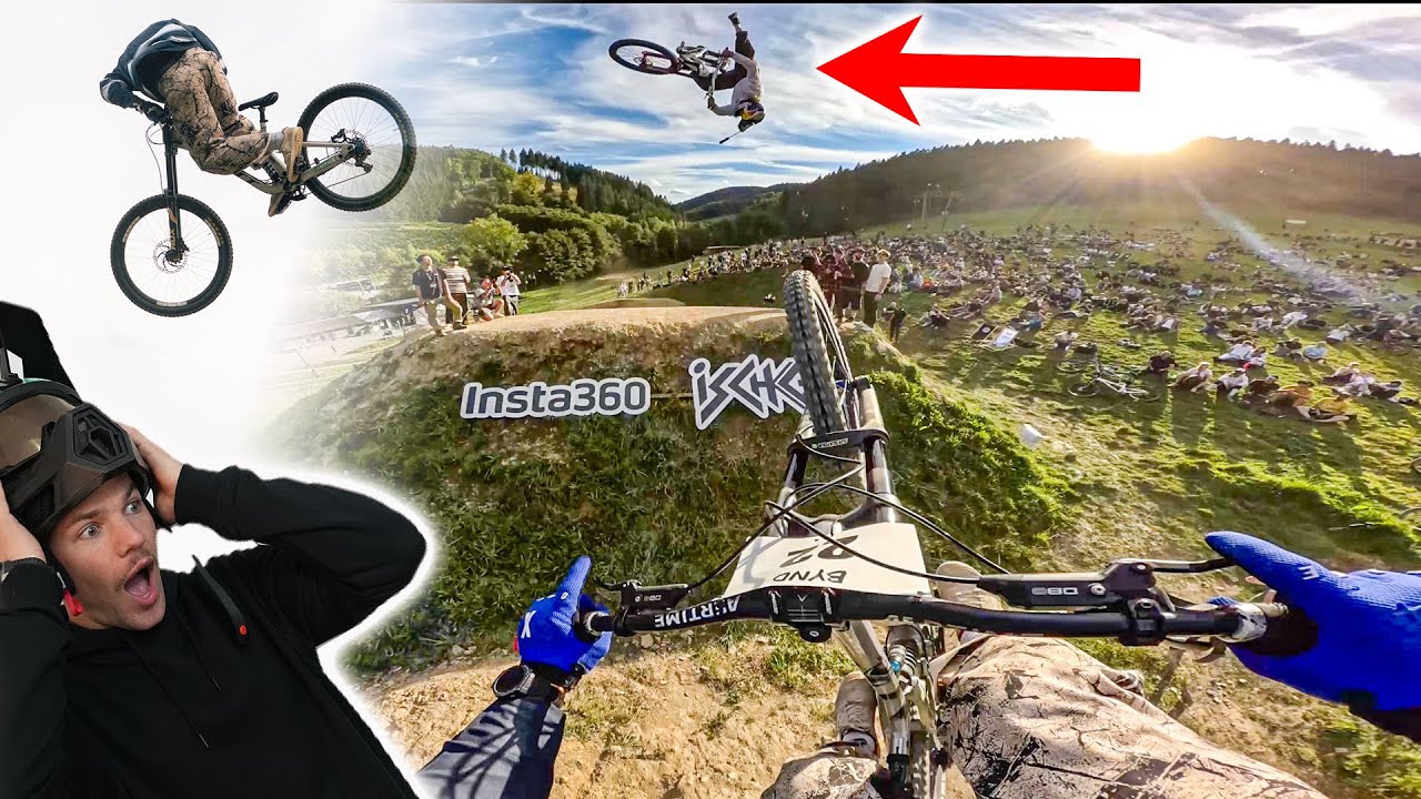 DOUBLEFLIP MIT DH-BIKE! BYND Festival & Swatch Nines im Greenhill Bikepark 2025
