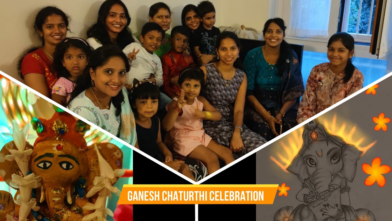 Ganesh Chaturthi Celebration / Vinayagar Chaturthi Festival At Home