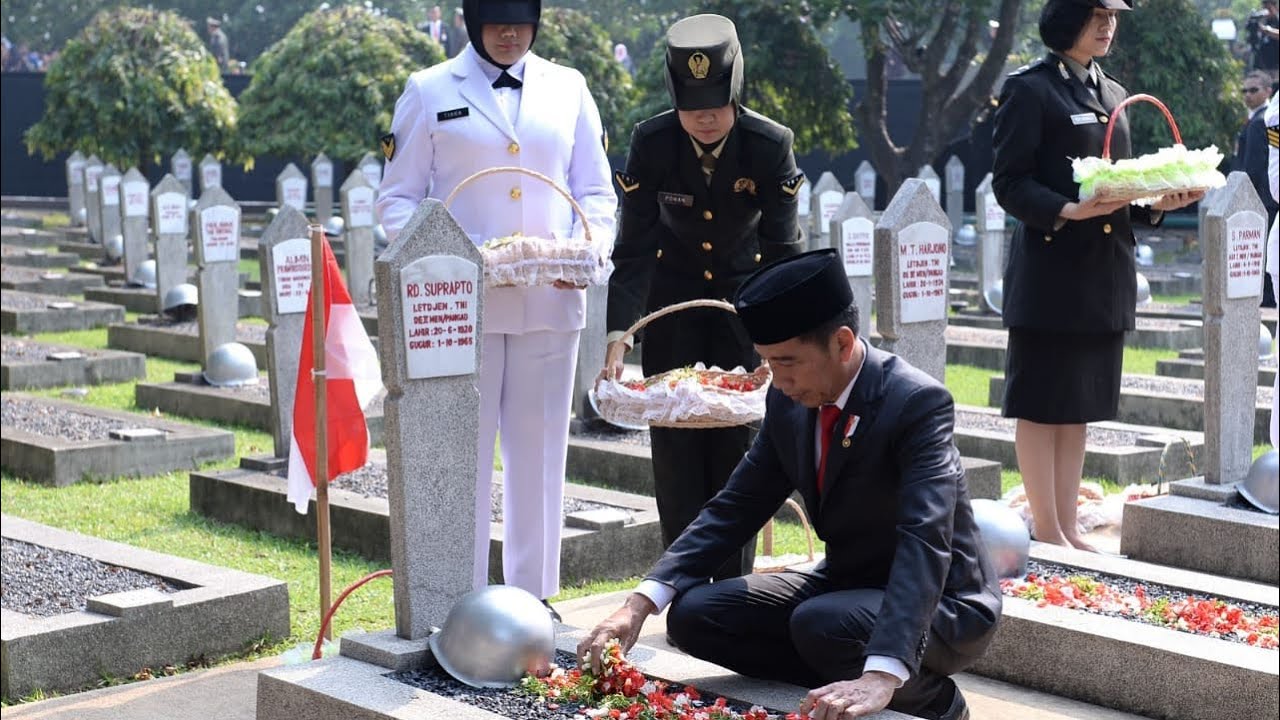 Upacara Peringatan Hari Pahlawan, Jakarta Selatan, 10 November 2019