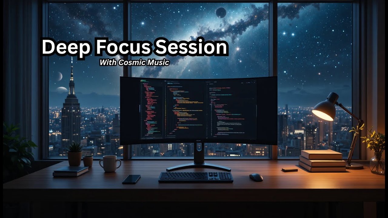 Focus Music for Study ❄️ Calm Piano Winter Ambience for Deep Concentration & Work
