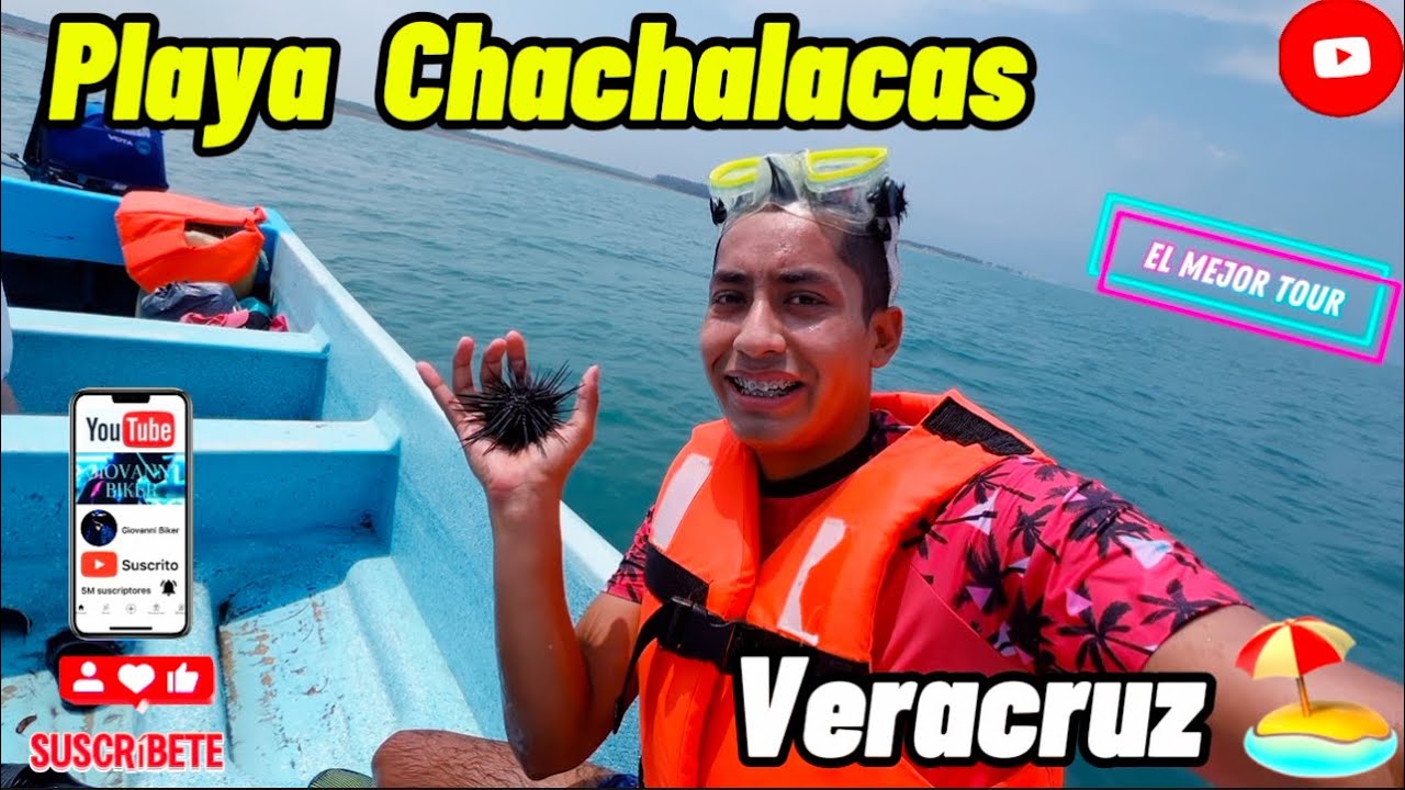 Playa Chachalacas Veracruz 🏖️ El mejor Tour | Snorkel en Arrecife 🐠