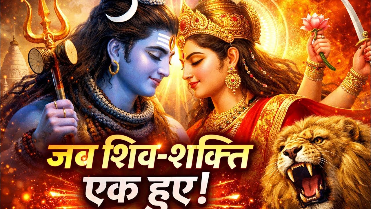 भोले के संग आई दुर्गा भवानी 🙏 जब शिव–शक्ति मिले | Powerful Bhajan 2026