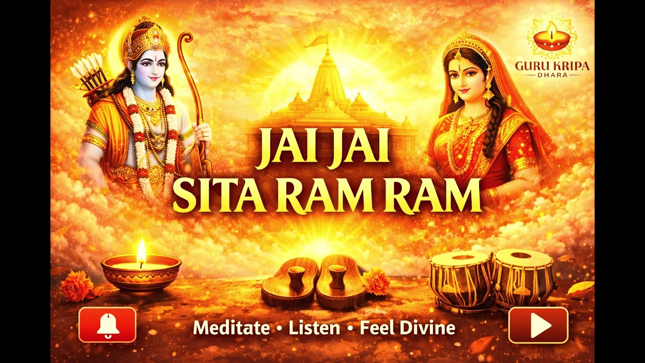 Jai Jai Sita Ram Ram Dhun | Peaceful Ram Bhajan | Ram Naam Jap | Morning Meditation
