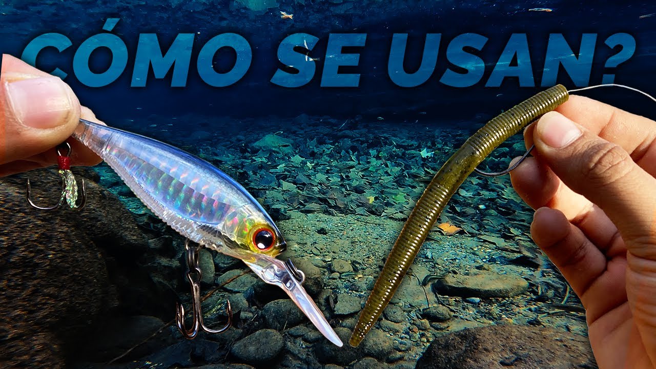 Aprende a MOVER los Señuelos para Pescar (Agua Dulce)