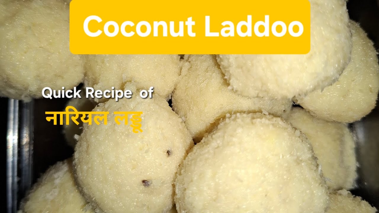NARIYAL KE Laddoo // Coconut Ladoo #coconutladdoo #nariyalladoo #TastyBitesk 