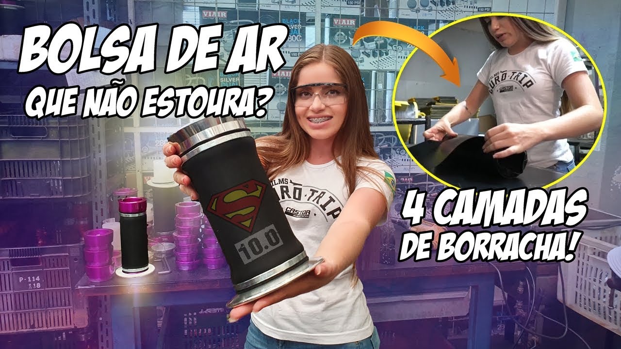 LEKA FABRICANDO DO ZERO UMA BOLSA DE SUSPENSÃO A AR!