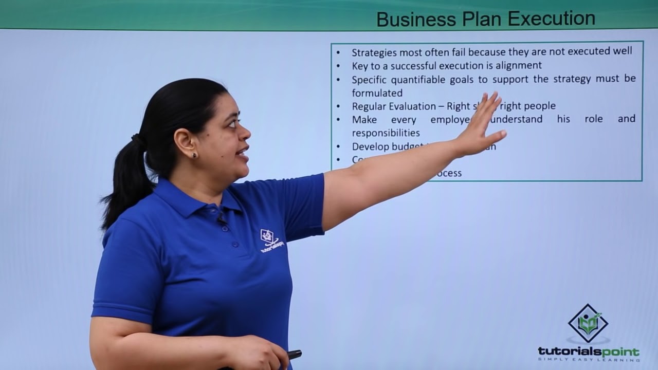 Class 11th – Business Plan | Entrepreneurship | Tutorials Point