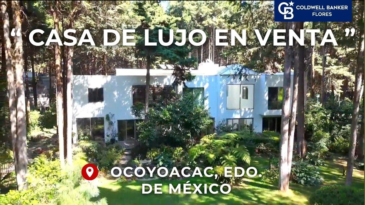​🏡​CASA DE LUJO EN VENTA EN OCOYOACAC, A SÓLO 15 MIN. DE SANTA FE 