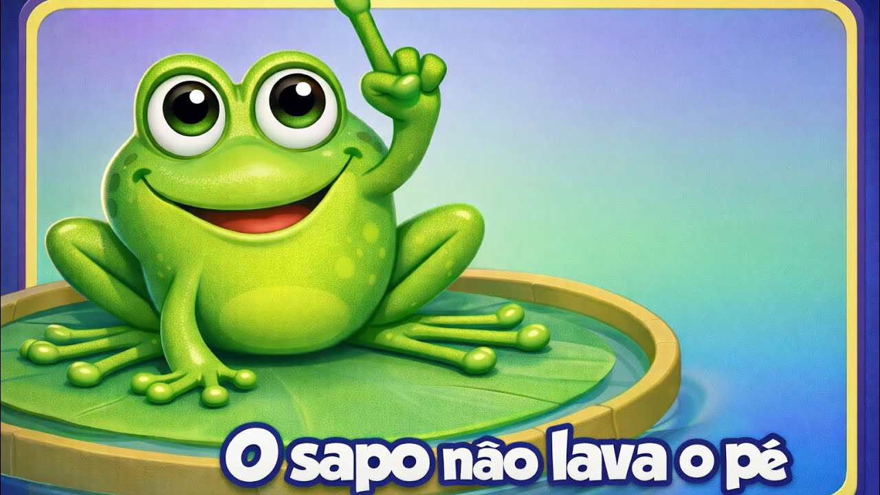 O Sapo Não Lava o Pé 