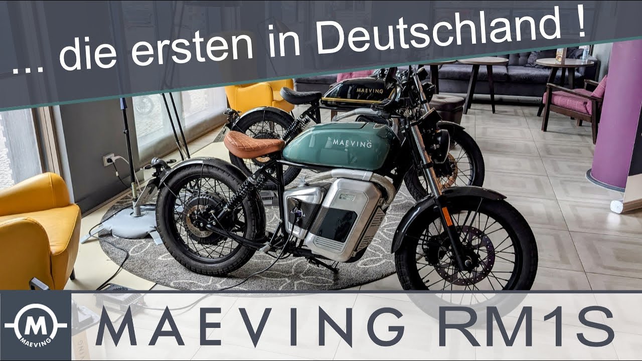 🏍️ Ersteindruck Maeving RM1S ⚡ Unterschiede zur RM1 ⚡ Probefahrt (deutsch) @Maeving