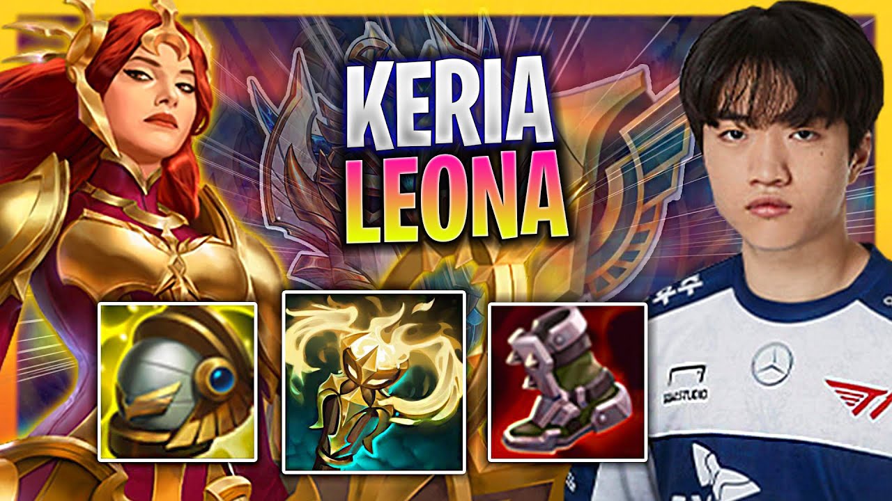 LEARN HOW TO PLAY LEONA SUPPORT LIKE A PRO! | T1 Keria Plays Leona Support vs Blitzcrank!  Season 20