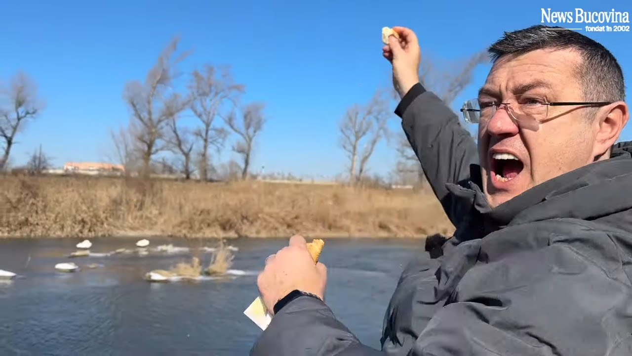 Am vrut să hrănim Lebedele și era cât pe ce să hrănim...Peștii! E de poveste la Podul Unirii
