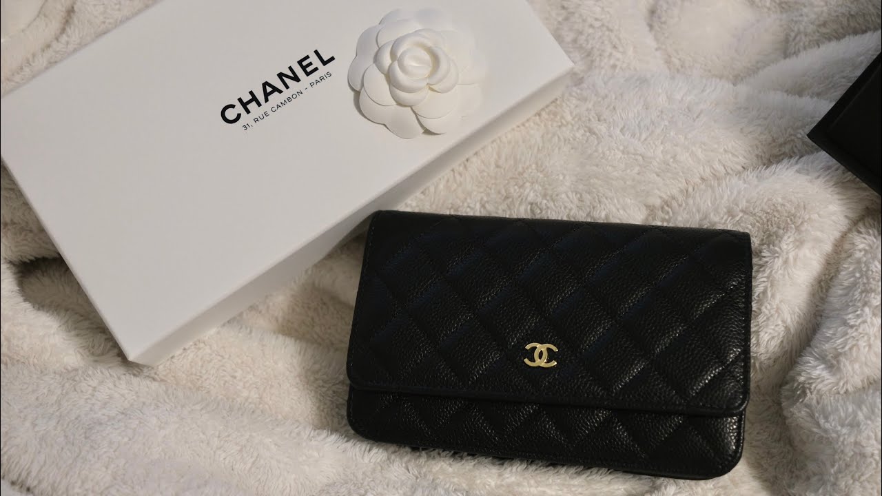 Chanel Wallet on Chain Black Caviar w/ Gold Hardware and Story Time Purchase on 31 Rue Cambon Store!