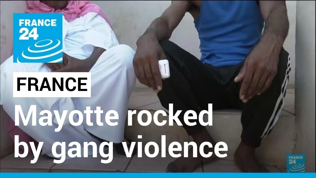 Gang violence in Mayotte: French island rocked by youth violence &bull; FRANCE 24 English