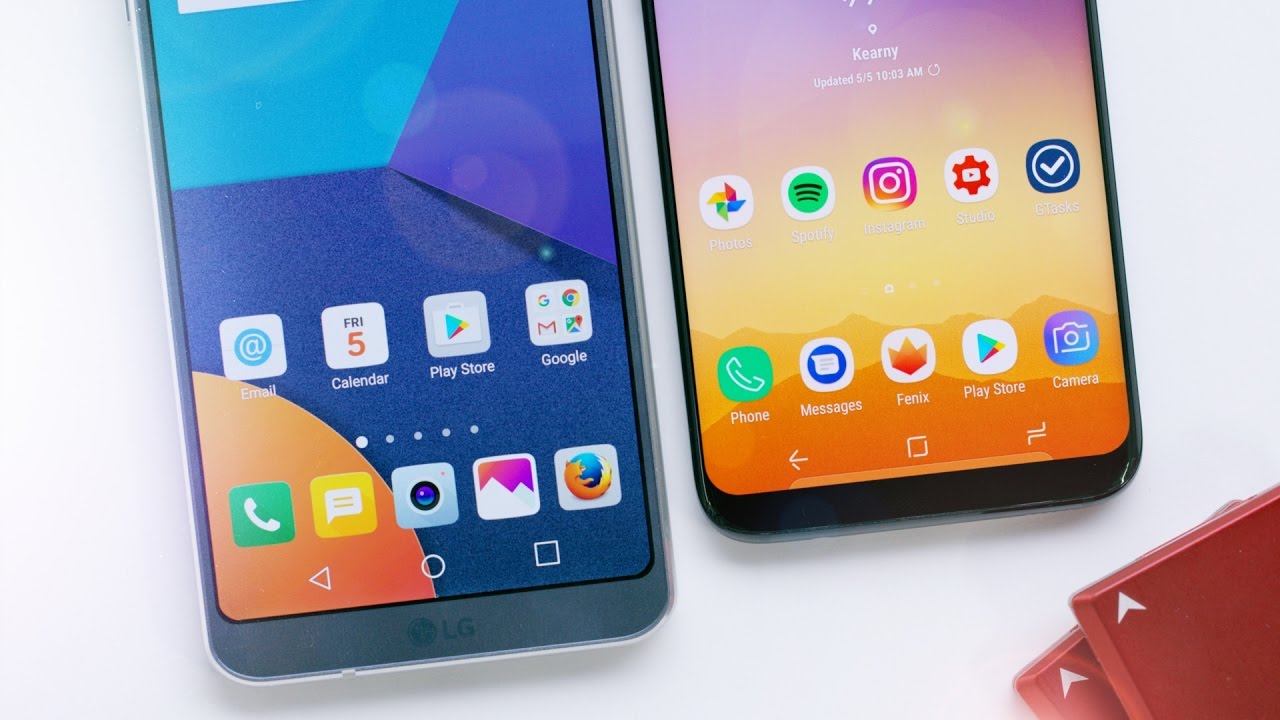 Galaxy S8 vs LG G6: MrMobile vs MKBHD!