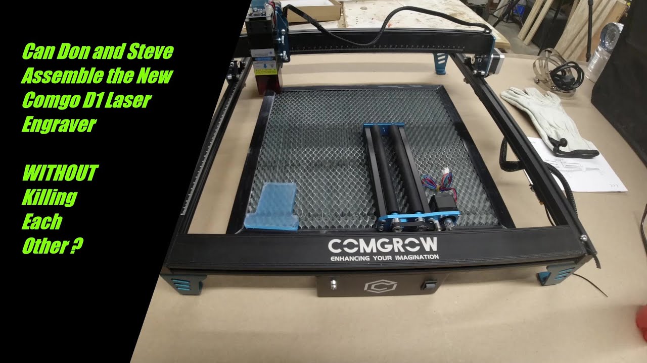 Testing out a COMGO Z1 Laser Engraver