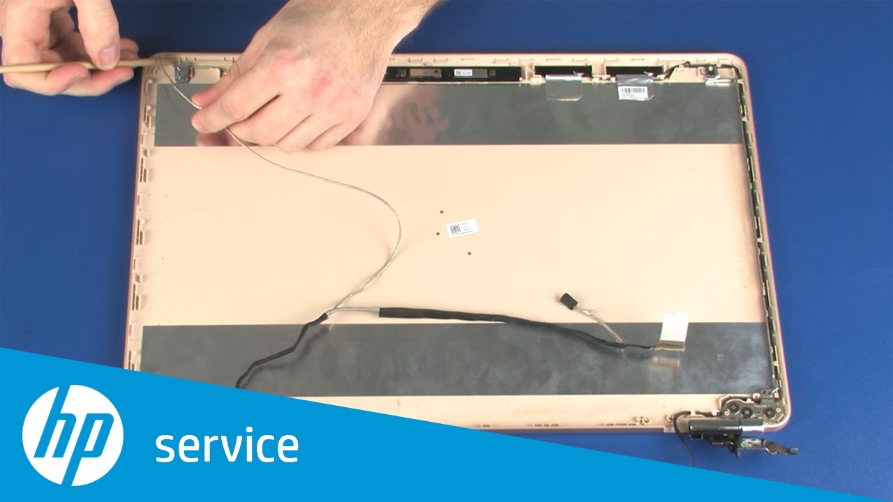 Replace the Display Panel Cable | HP Pavilion 17-ab001 notebooks | HP Support