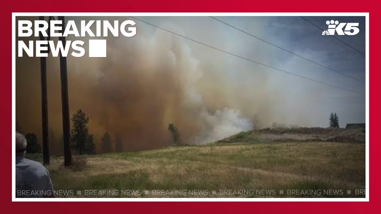 BREAKING: Level 3 evacuations in place near Spokane wildfire