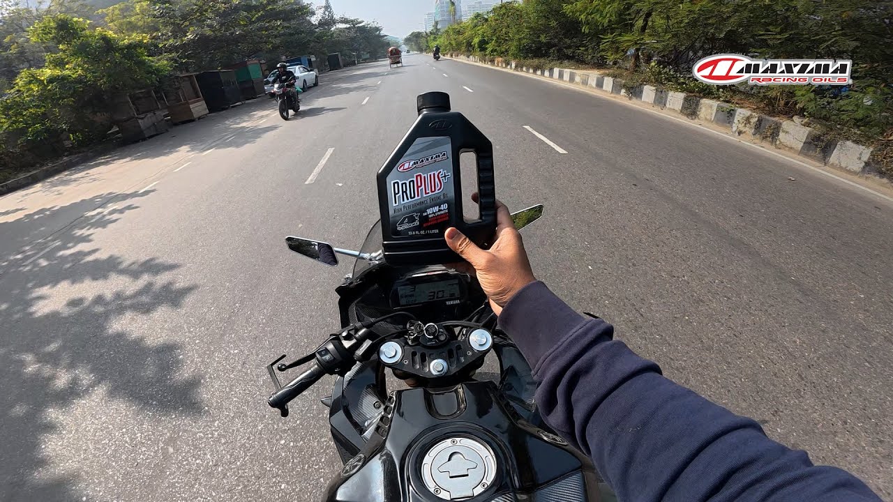 Maxima Pro Plus 10W-40 on R15 V3 | Worth the Hype?