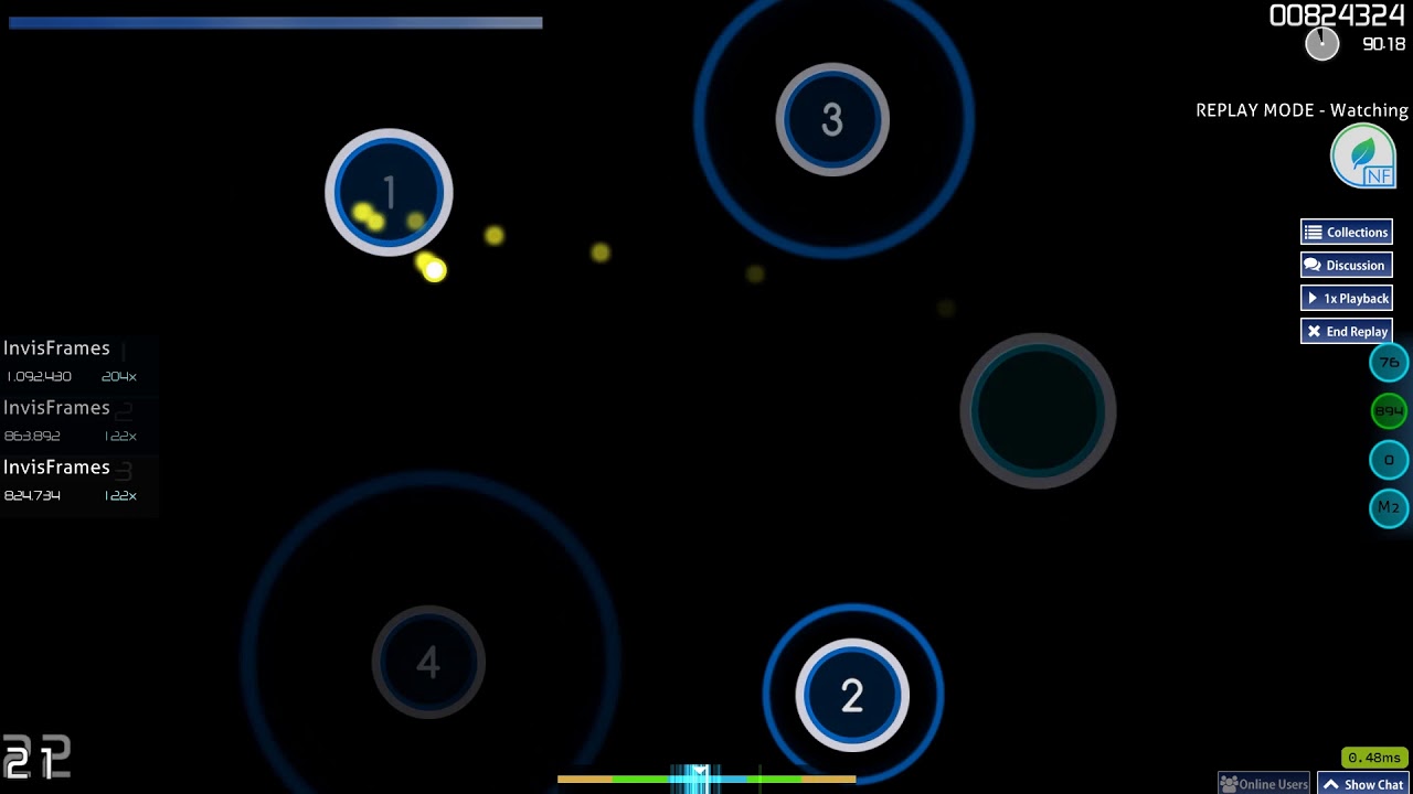 Osu 5 Seconds of 8 Star godmode