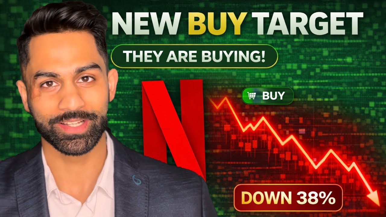 🚨 HUGE Opportunity?? I'm *FINALLY* Buying NFLX Stock! Full Netflix Stock Analysis with MY Buy Target