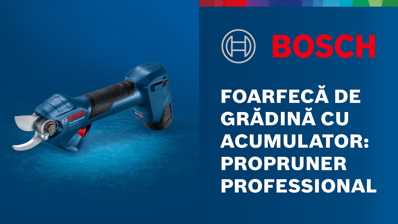 Foarfece de grădină cu acumulator: ProPruner Professional