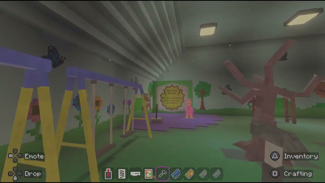 We beat garden of banban in Minecraft!