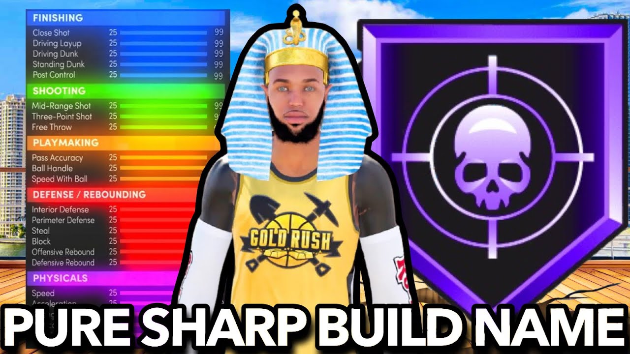 *RARE* HOW TO GET &ldquo;SHARPSHOOTER&rdquo; BUILD NAME NBA 2K26 (2K17 PURE SHARP BUILD)