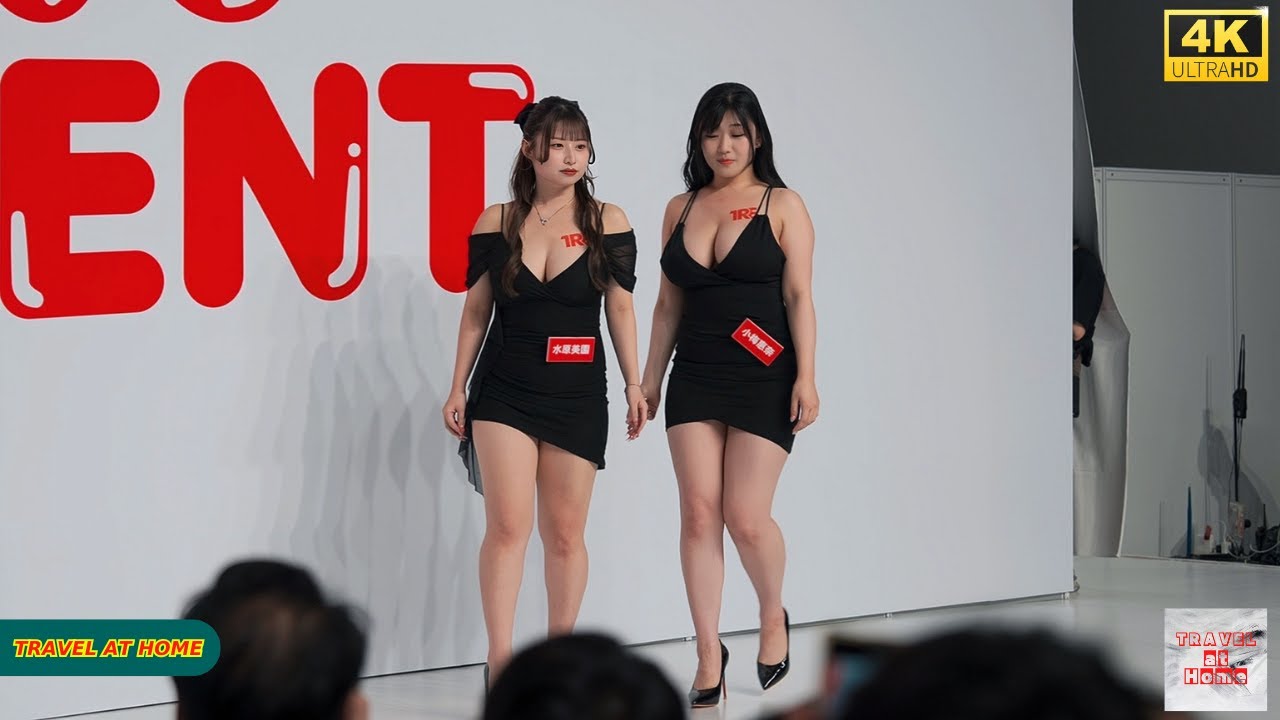 4K HDR Taiwan travel 2025 | Taipei TRE Expo 2025 | Sexy Model Red Carpet Walk