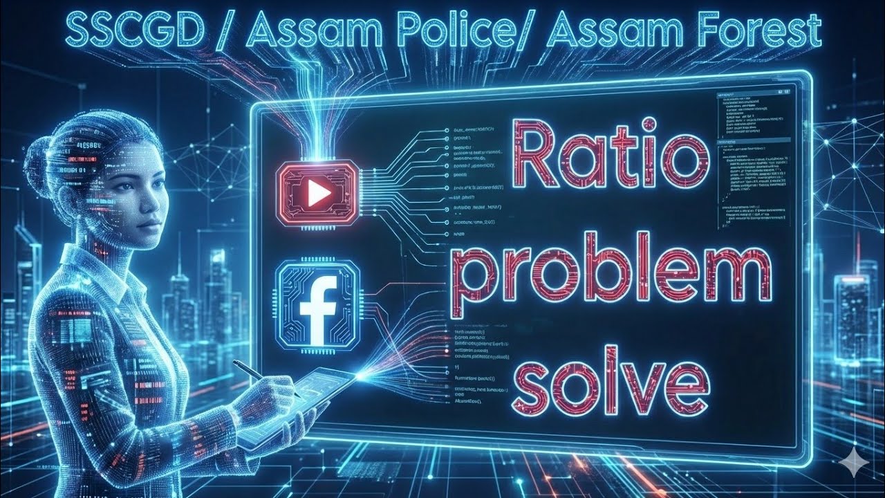 Ratio Problem solve|| SSCGD || Competitive Exam || Science & Maths with Pompi.