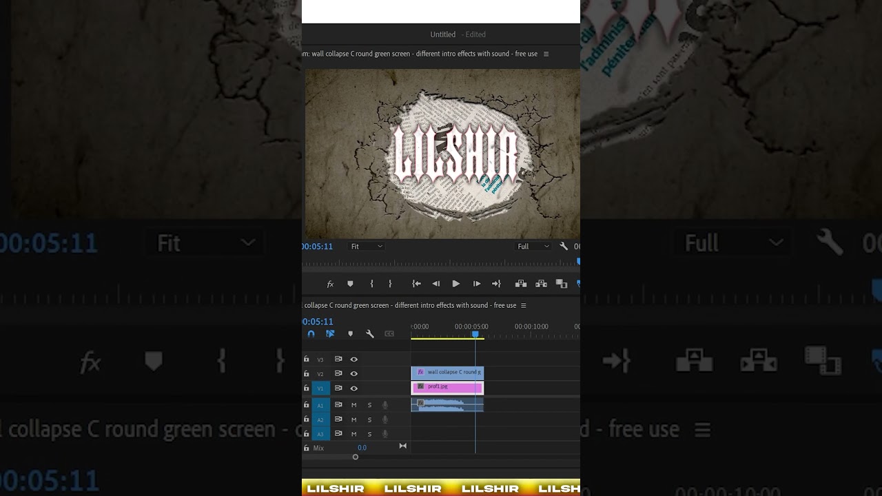 how to remove background and export it without background in premiere pro