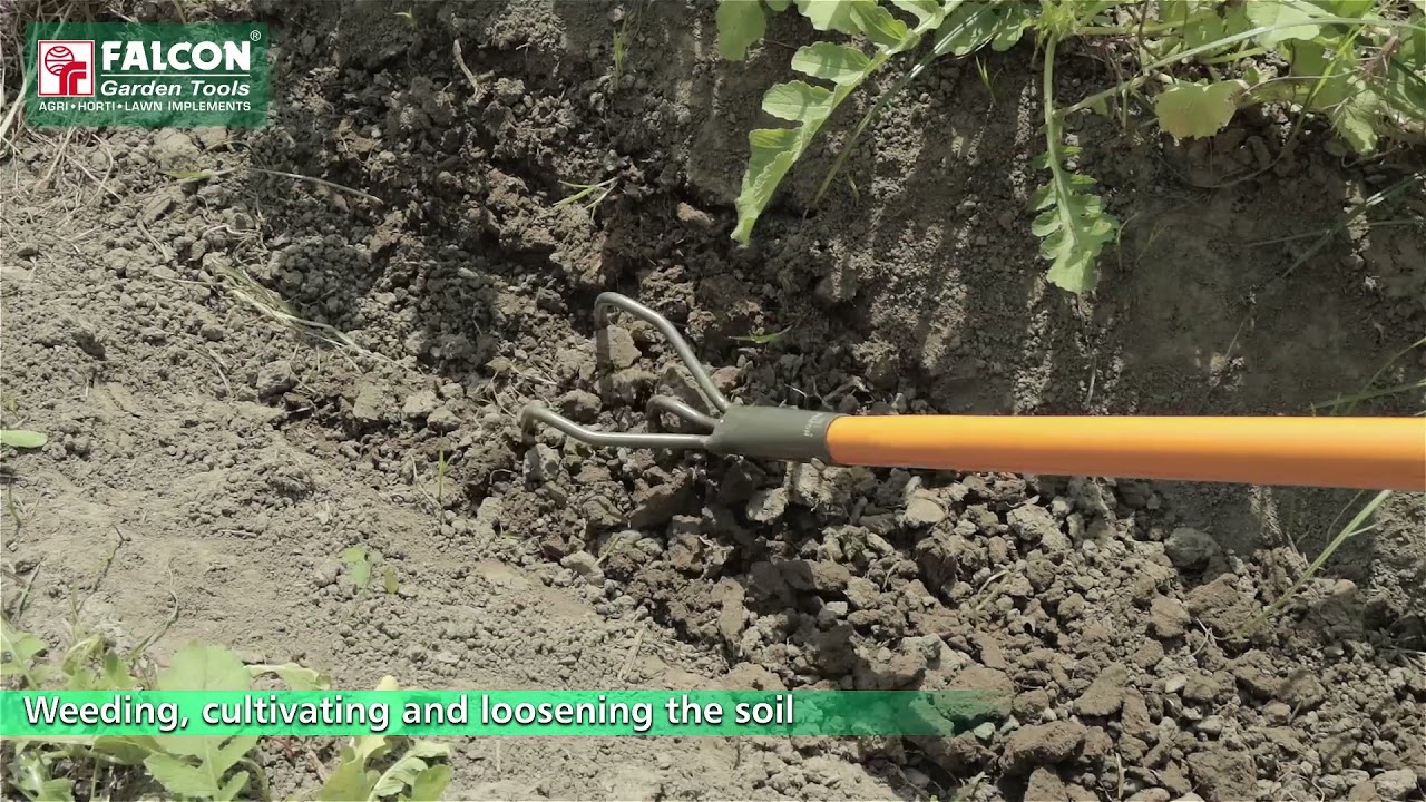 FALCON Hand Cultivator Three Prong