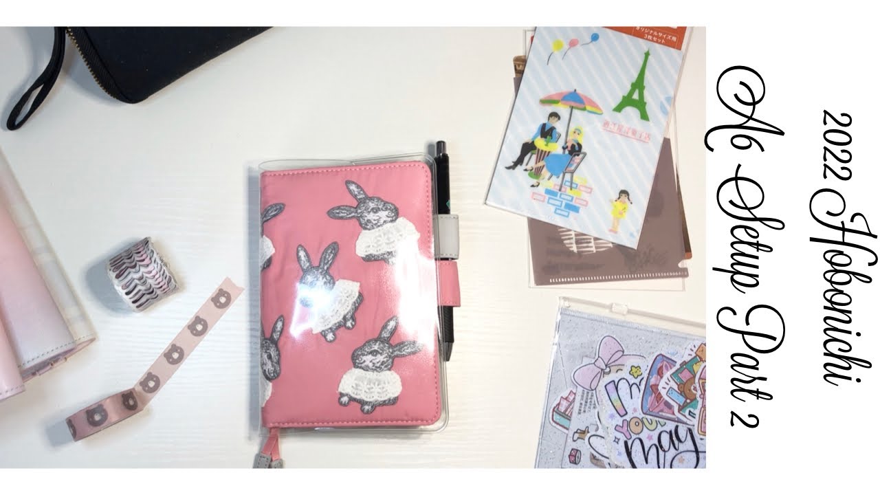 2022 Hobonichi Original A6 Avec Set Up Part 2| January-June | Mandy Lynn Plans