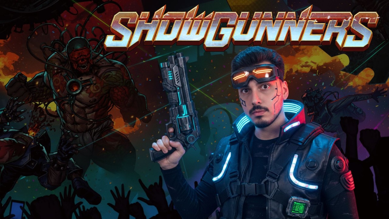 SE LIGA NESSE JOGO CYBERPUNK TATICO - Showgunners