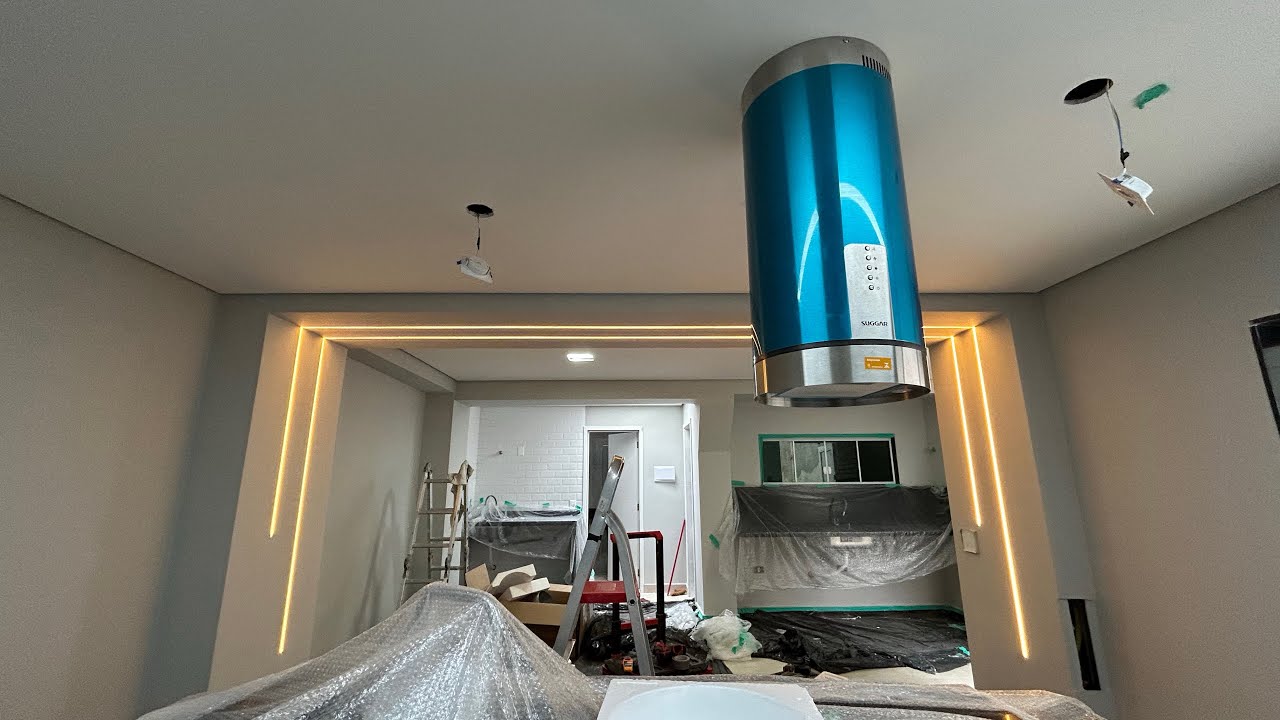 Como instalar coifa de ilha suggar quartzo