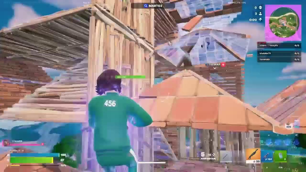 Grinding fortnite on a worse bed  ssettup w/ @peepsforlife1