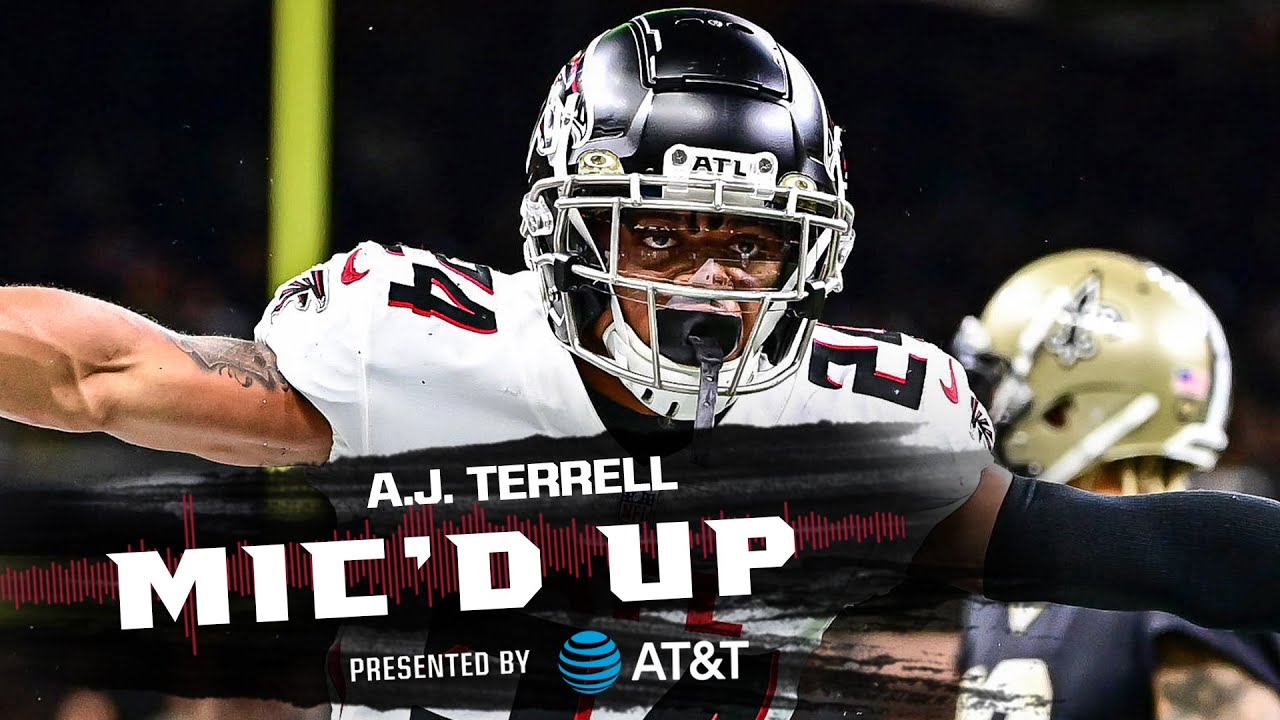 A.J. Terrell is mic'd up in a BIG game against the New Orleans Saints | Atlanta Falcons | 2021 NFL