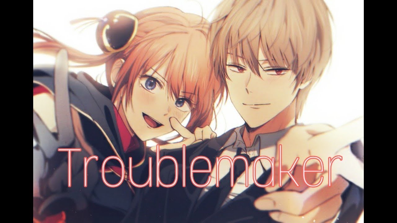 [AMV] Sougo & Kagura//Gintama - Troublemaker
