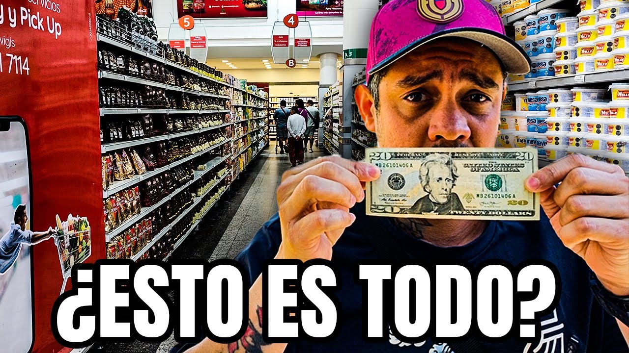 $20 de compras en Venezuela | Los precios te SORPRENDERÁN