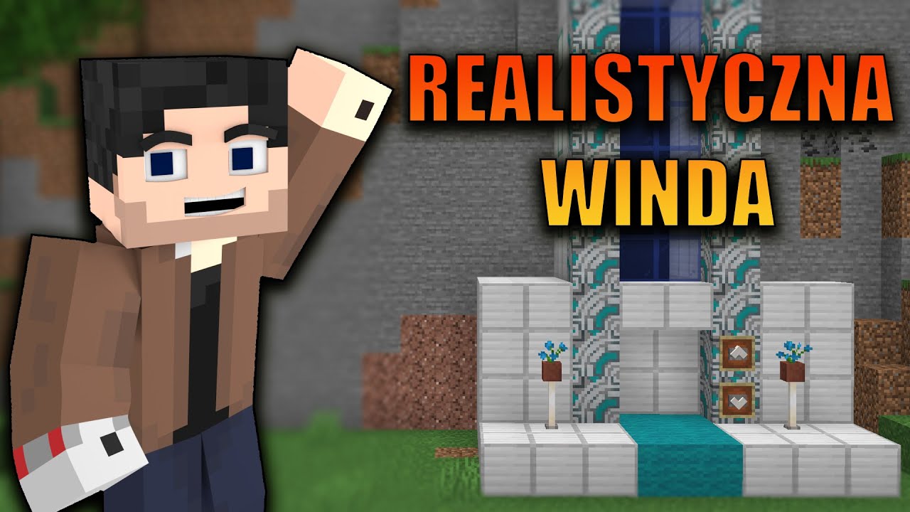 REALISTYCZNA WINDA w Minecraft - Jak zbudować?