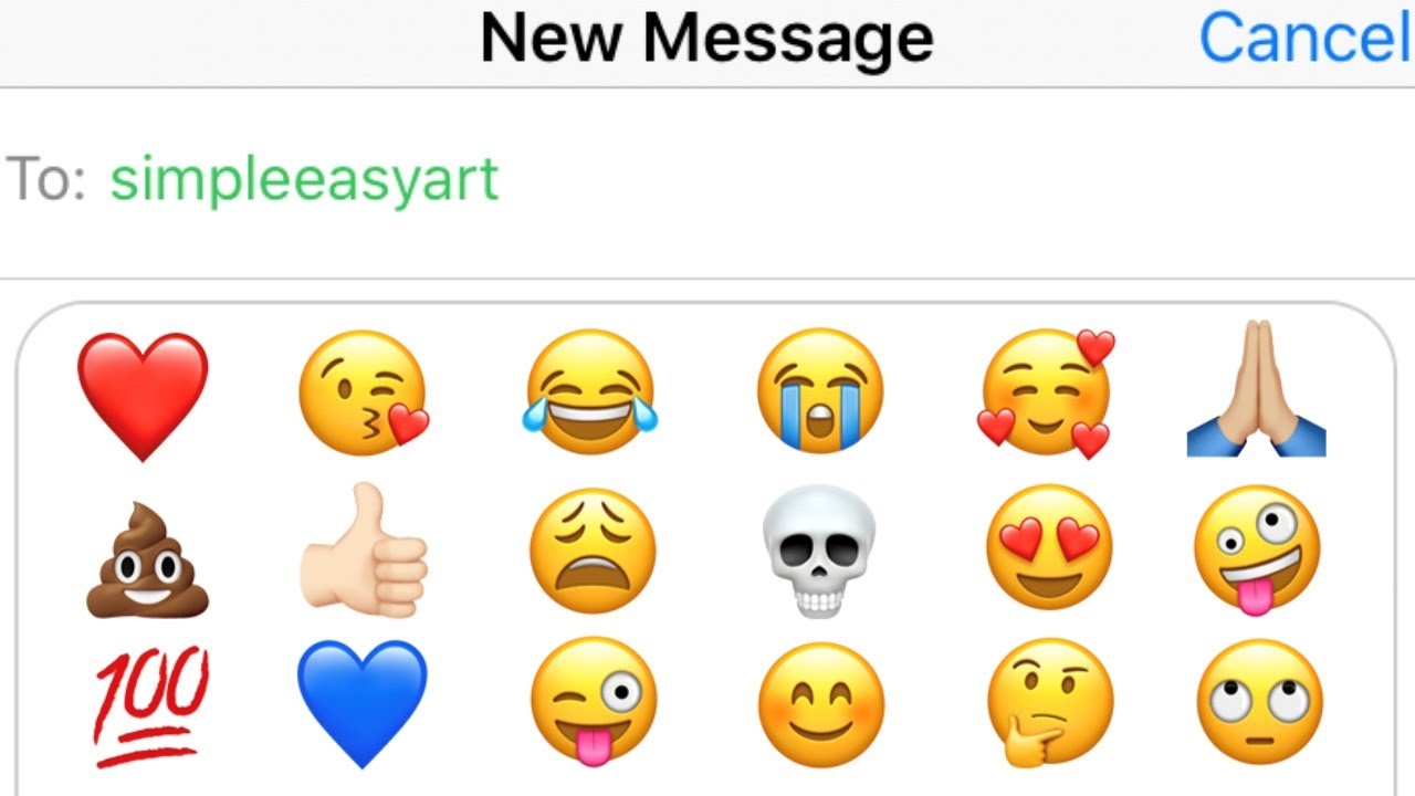 Drawing the Emojis We Use Everyday!