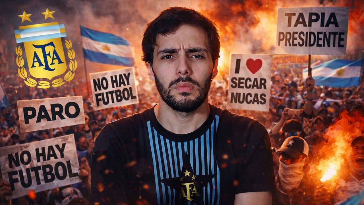 EMPEZÓ EL PARO DEL FUTBOL